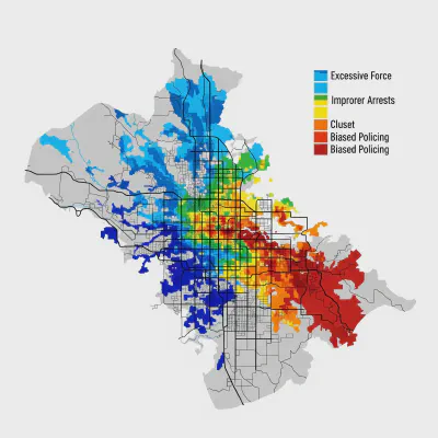 Heatmap of Police Misconduct